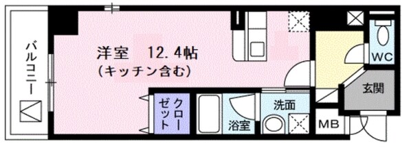 アーク プレッソJの物件間取画像